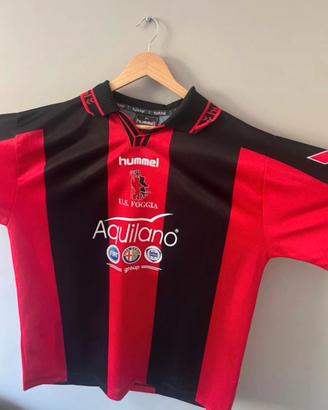 Maglia us foggia calcio vintage de zerbi n.10