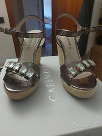 Sandalo originale Cafè Noir nr.37 bronzo