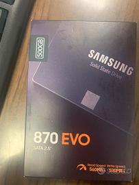 Hard Disk SSD 500 GB SAMSUNG 870 EVO 2,5"