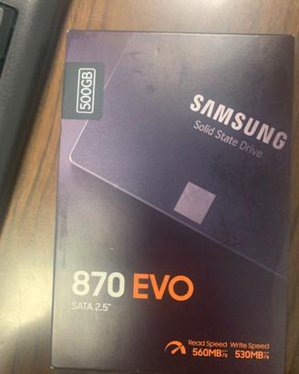 Hard Disk SSD 500 GB SAMSUNG 870 EVO 2,5"