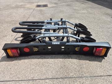 Porta bici x gancio traino Thule - 3 bici