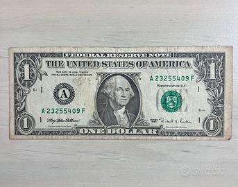 Banconota da 1 dollaro serie A del 1995