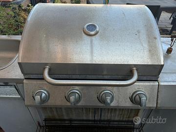Barbecue a gas marca VidaXL