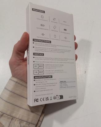 custodia per batteria compatibile esclusivamente 