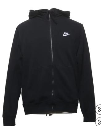 FELPA CON CAPPUCCIO E ZIP NIKE BV2645-010