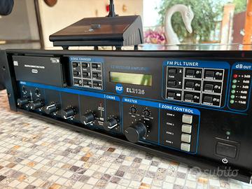 Lettore RCF modello EL 2126 piu microfono rcf