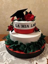torta scenografica per Laurea