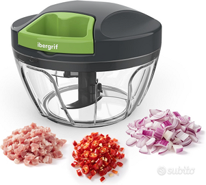 bergrif M501 Tritatutto Manuale, Tritaverdure Manu