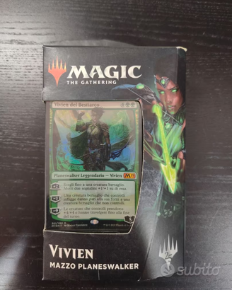 Bundle Magic Mazzi Planeswalker, nero blu verde