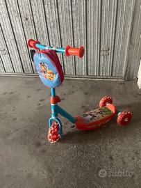 Monopattino bambino paw patrol