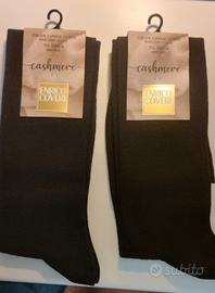 Paio calzini uomo, lunghi, neri. Enrico Coveri 