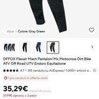 pantaloni lunghi mtb enduro trekking