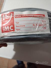 Cavo telefonico / citofonico 100m - 9 fili