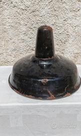 Paralume in metallo smaltato anni 40