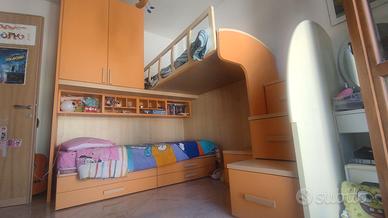 camera Mondo Convenienza con letto a castello