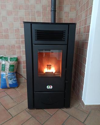 stufa a pellet italia  st diego 14 kw wifi 2025
