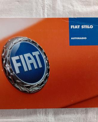 Fiat STILO Libretto Manuale Autoradio