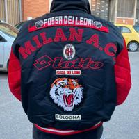 Écharpe Ultras Milan – Fossa Dei Leoni – RARA – Supporters