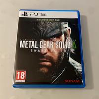 Metal Gear Solid Snake Eater PS5