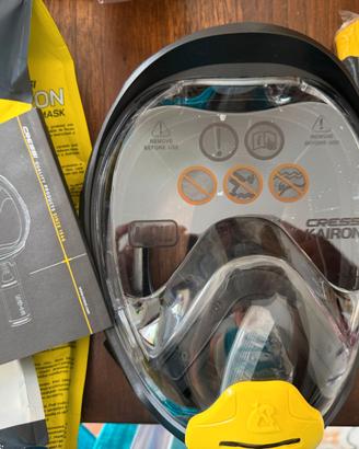 Maschera integrale snorkeling Cressi Kairon L/XL
