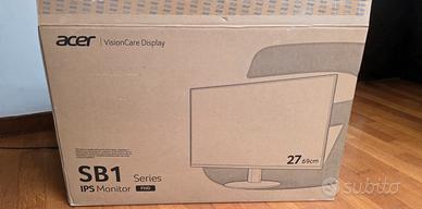 Monitor 27" IPS Full HD Acer SB271 Perfetto + HDMI