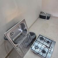 Piano cottura Indesit più lavello acciaio 