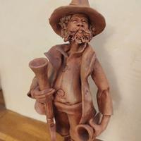 Statua artigianale  “Ceramica Piccolo (Marzi) 30cm