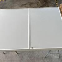 Lavagna Estece Design con ante scorrevoli + telo