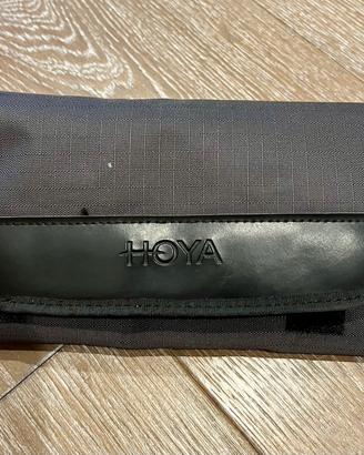 Kit astuccio Hoya 6 filtri fotografici 58 e 62 mm