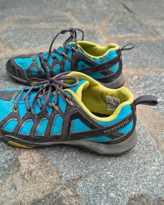 scarpe da bici MTB/ cicloturismo Shimano taglia 44
