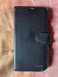 Custodia iPhone XR a libro nera