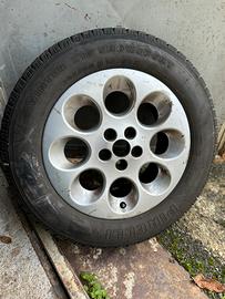 Cerchi in lega 15 pollici alfa romeo 156