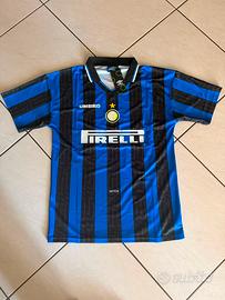 Maglia Inter 1997/98 Ronaldo 10 Umbro Home XL