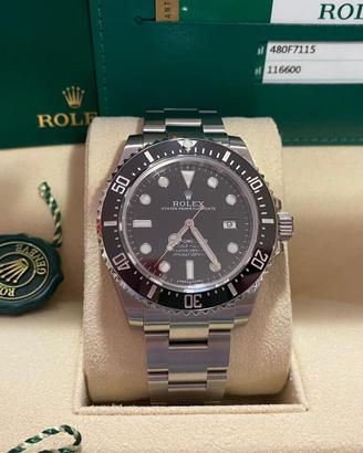 Rolex Sea dweller ceramica 116600 pellicolato 2018