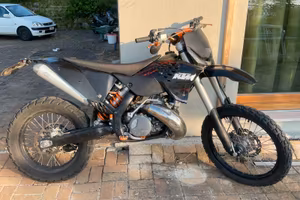 Ktm 250 exc 2 tempi targata
