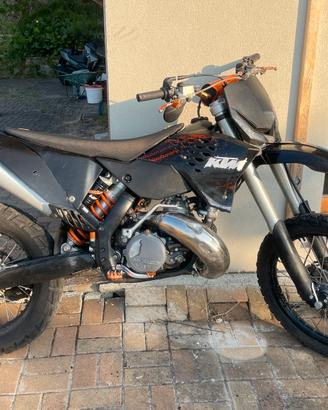Ktm 250 exc 2 tempi targata