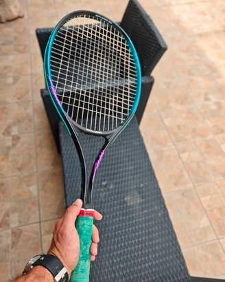 racchetta tennis in legno vintage Spalding 