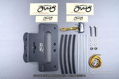 Portatarga corto SUZUKI GSXR 600 / 750 2011 - 2018
