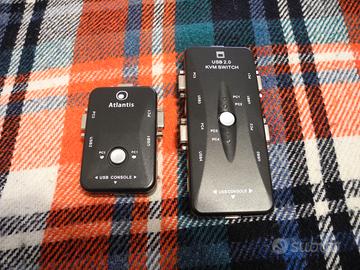 switch monitor vga nuovi 2 e 4 porte