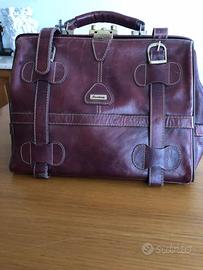 Borsa capiente in pelle