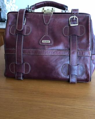 Borsa capiente in pelle