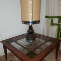 Lume da Tavolo con sua piantana in noce