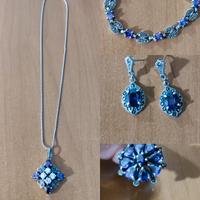 Gioielli in argento 925 con ametiste 