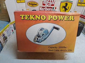 Verricello per carrello auto