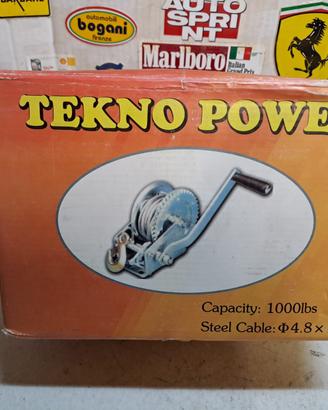 Verricello per carrello auto