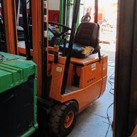 carrello elevatore elettrico usati 