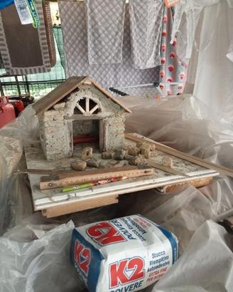 Capanna natività prese