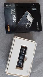 Ssd Samsung 980 Nvme 500Gb