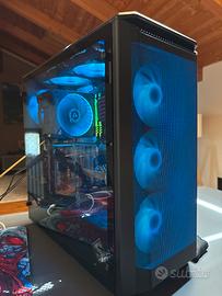 Computer fisso Gaming + Monitor 144hz