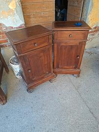 coppia comodini  fine 800